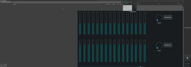 BwArp running as X window while REAPER runs as a Wayland window